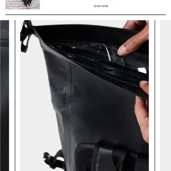 Sweaty Betty Black Cycling Backpack - Picture 4 of 12